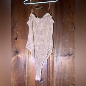 Forever 21 lace body suite